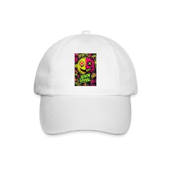 Xenon Signal Graffiti - Baseball Cap - white/white - Front