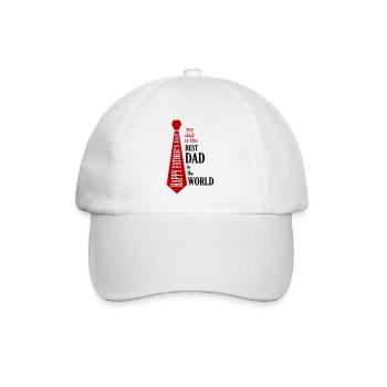 Father's Day - Baseball Cap - white/white - Front