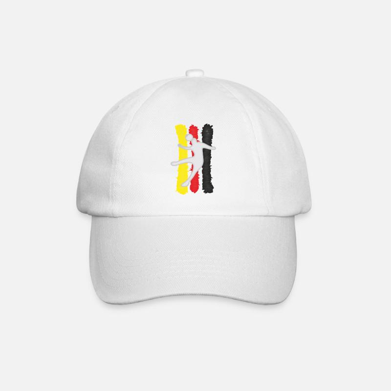 Soccer Logo - Baseball Cap - white/white