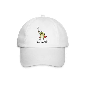 Grenouille hourra ! - Casquette classique - blanc/blanc - Devant
