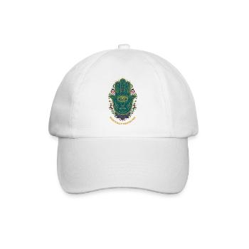 Spirituality Spiritually Protected Sacred Geometry - Baseball Cap - white/white - Front