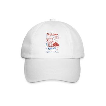 Urban Gardening Thats Enough Mudlife - Baseball Cap - white/white - Front