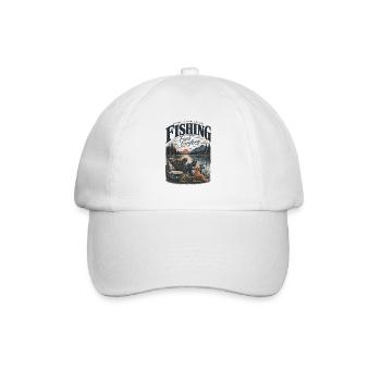 Pêche - Casquette classique - blanc/blanc - Devant