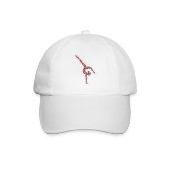 Gymnast Gymnastics Handstand Floor Walk - Baseball Cap - white/white - Front