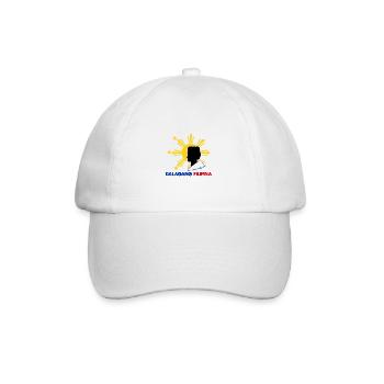 Philippines Filipina Flag Dalagang I Gift - Baseball Cap - white/white - Front