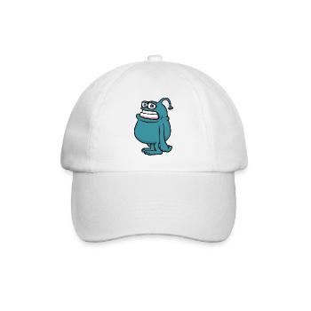 Mampfredo - Baseball Cap - white/white - Front