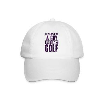 Golf - Golfclub Goldspieler Birdie Elite Luxus - Baseballkappe - Weiß/Weiß - Vorne