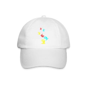 Symbole des champignons - Casquette classique - blanc/blanc - Devant