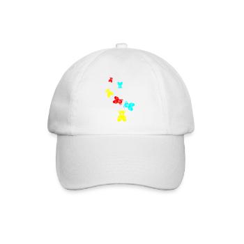 Ours en peluche - Casquette classique - blanc/blanc - Devant