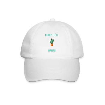 BONNE FÊTE. FÊTE DES MÈRES. FÊTE DES PÈRES. FÊTE - Casquette classique - blanc/blanc - Devant