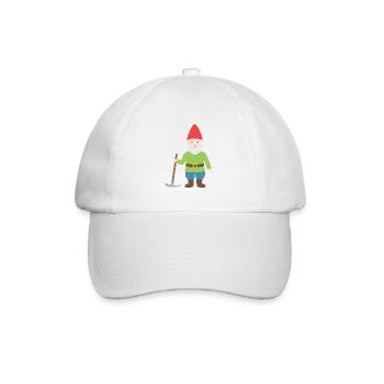 Nain gnome - Casquette classique - blanc/blanc - Devant