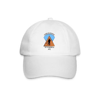 Chimney Sweep Chimney Sweep - Baseball Cap - white/white - Front