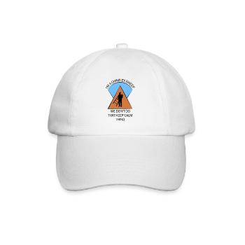 Chimney Sweep Chimney Sweep - Baseball Cap - white/white - Front