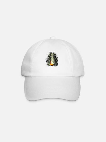 guitare - Casquette classique - blanc/blanc
