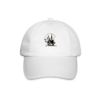 Oil Rig Oil Field North Sea Keep The World Movng - Baseball Cap - white/white - Front