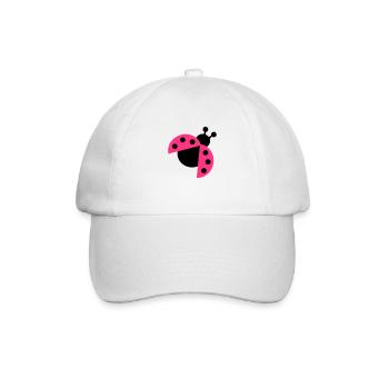 coccinelle - Casquette classique - blanc/blanc - Devant