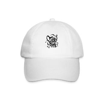 only the good die young - Baseballkappe - Weiß/Weiß - Vorne