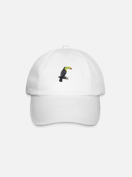 tucan - Baseballkappe - Weiß/Weiß