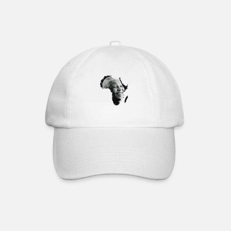 Nelson Mandela - Casquette classique - blanc/blanc