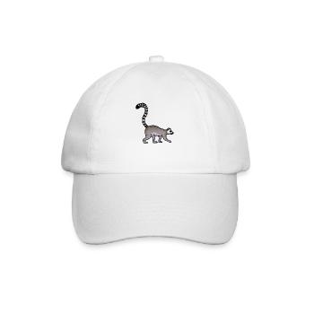 Lemurien / Lemur 02 - Casquette classique - blanc/blanc - Devant
