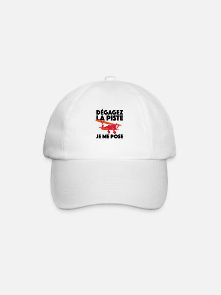 JE ME POSE - Casquette classique - blanc/blanc