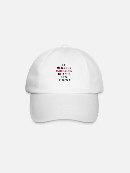 Ramoneur / Ramoner / Cheminée / Artisan - Casquette classique - blanc/blanc