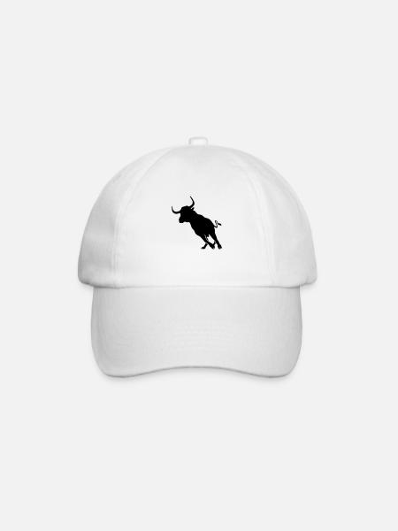 taureau - Casquette classique - blanc/blanc