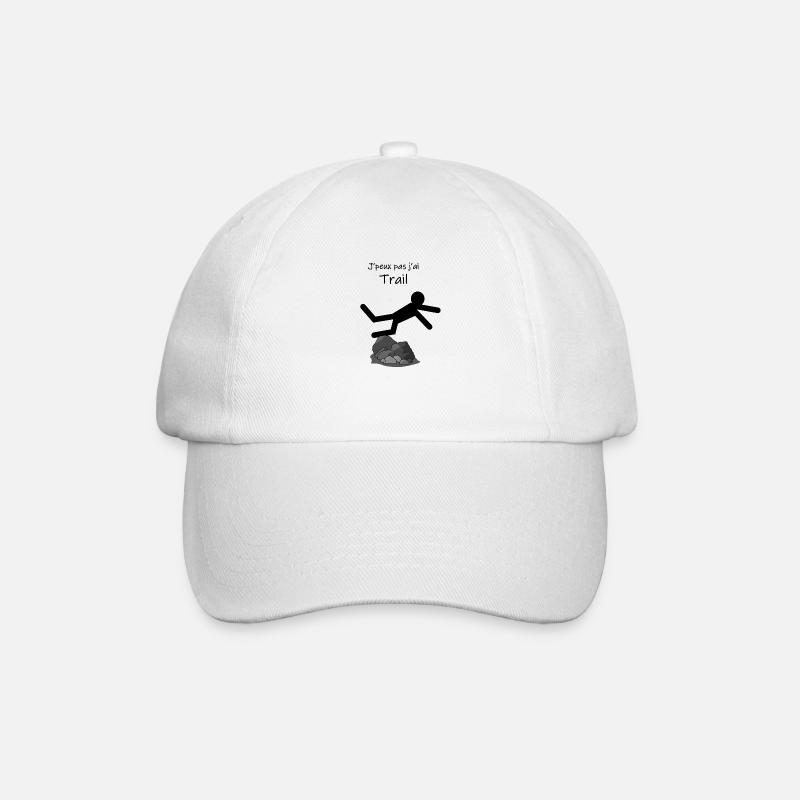 J ai trail - Casquette classique - blanc/blanc