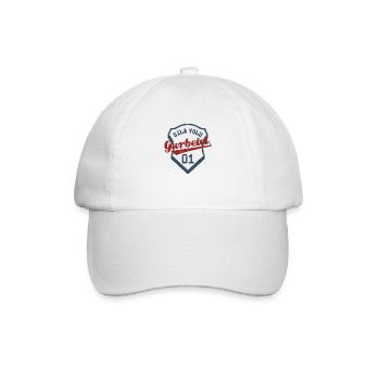 Adana - Baseballkappe - Weiß/Weiß - Vorne