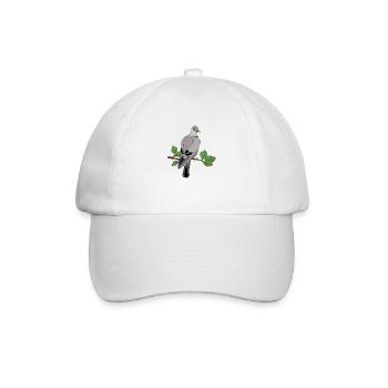Oiseau - Casquette classique - blanc/blanc - Devant