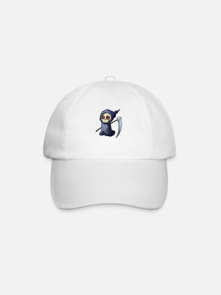 Little Death - Baseballkappe - Weiß/Weiß
