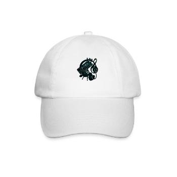 Enregistrements sur cassette - Casquette classique - blanc/blanc - Devant