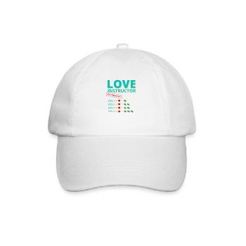 Love instructor for women only - Casquette classique - blanc/blanc - Devant