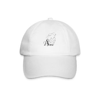 ALPHA 2 - Casquette classique - blanc/blanc - Devant