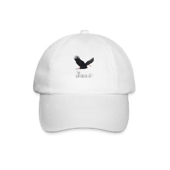 BIRDSHIT EAGLE - COULEUR - Casquette classique - blanc/blanc - Devant