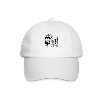 Der frühe Vogel braucht viel Kaffee - Baseballkappe - Weiß/Weiß - Vorne