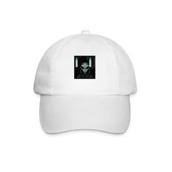 alien monk - Baseball Cap - white/white - Front
