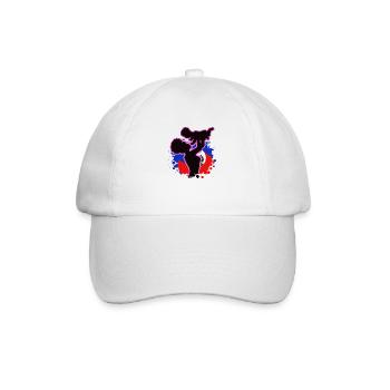 Haïti Drapeau Haïtien Mère Enfant I Cadeau - Casquette classique - blanc/blanc - Devant