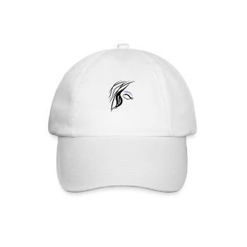 haare & auge - Baseballkappe - Weiß/Weiß - Vorne