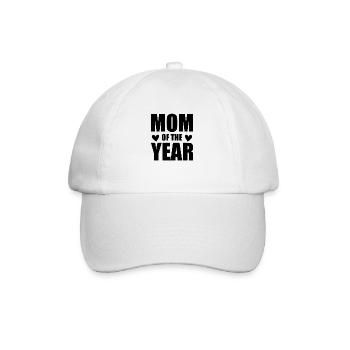Funny Mom Gift Mom Mother's Day - Baseball Cap - white/white - Front