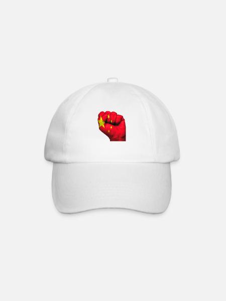 Faust China - Baseballkappe - Weiß/Weiß