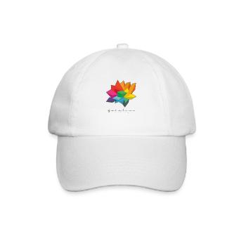 Pride - fabulous, because basic is boring - Baseball Cap - white/white - Front