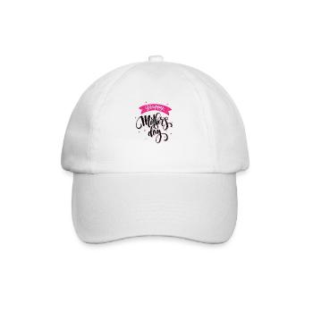 Bonne fête des mères - Casquette classique - blanc/blanc - Devant