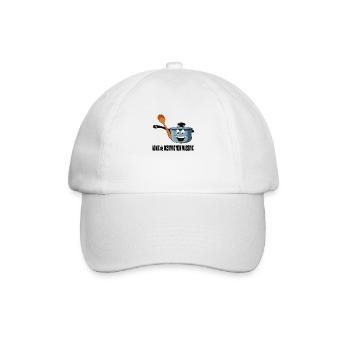 Casseroles interdites en manif - Casquette classique - blanc/blanc - Devant
