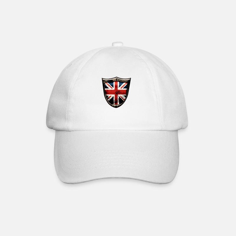 UNION JACK - Baseball Cap - white/white