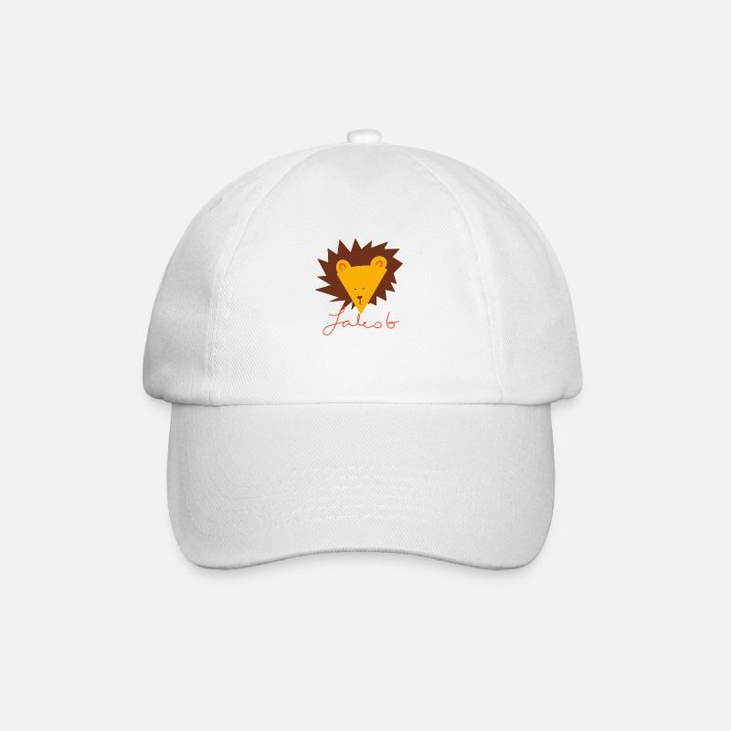 Jacob - Baseball Cap - white/white