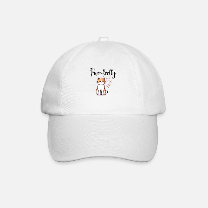 Ronronnement - Casquette classique - blanc/blanc