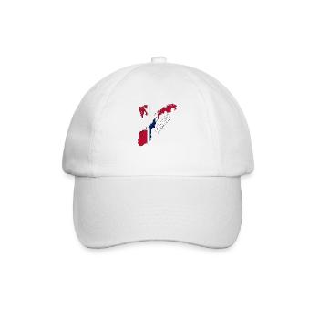 Norway - Baseball Cap - white/white - Front