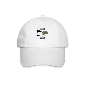 Back at Home Carphunter Carp Carp Carp Angler - Baseball Cap - white/white - Front
