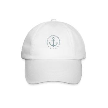 Ancre - Casquette classique - blanc/blanc - Devant